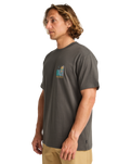 The Billabong Mens Adventure Division Sundown T-Shirt in Raven