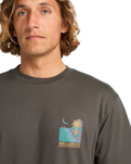 The Billabong Mens Adventure Division Sundown T-Shirt in Raven
