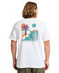 The Billabong Mens Adventure Division Sundown T-Shirt in White
