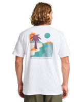 The Billabong Mens Adventure Division Sundown T-Shirt in White