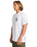 The Billabong Mens Adventure Division Sundown T-Shirt in White