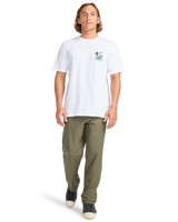The Billabong Mens Adventure Division Sundown T-Shirt in White