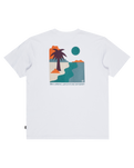 The Billabong Mens Adventure Division Sundown T-Shirt in White