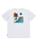 The Billabong Mens Adventure Division Sundown T-Shirt in White