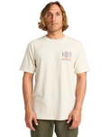 The Billabong Mens Adventure Division Fauna T-Shirt in Chino