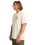The Billabong Mens Adventure Division Fauna T-Shirt in Chino