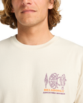 The Billabong Mens Adventure Division Fauna T-Shirt in Chino