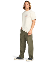 The Billabong Mens Adventure Division Fauna T-Shirt in Chino