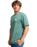 The Billabong Mens Adventure Division Totem T-Shirt in Sagebrush