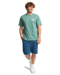 The Billabong Mens Adventure Division Totem T-Shirt in Sagebrush