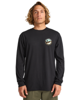 The Billabong Mens Adventure Division Rockies Long Sleeve T-Shirt in Black