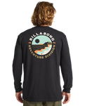 The Billabong Mens Adventure Division Rockies Long Sleeve T-Shirt in Black