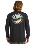 The Billabong Mens Adventure Division Rockies Long Sleeve T-Shirt in Black