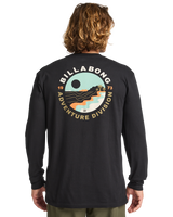 The Billabong Mens Adventure Division Rockies Long Sleeve T-Shirt in Black