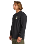 The Billabong Mens Adventure Division Rockies Long Sleeve T-Shirt in Black