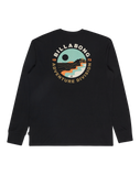 The Billabong Mens Adventure Division Rockies Long Sleeve T-Shirt in Black