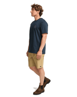 The Billabong Mens Adventure Division Scribbly T-Shirt in Navy