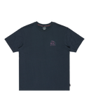 The Billabong Mens Adventure Division Scribbly T-Shirt in Navy