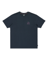 The Billabong Mens Adventure Division Scribbly T-Shirt in Navy