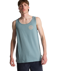 The Billabong Mens Crayon Wave Vest in Washed Blue