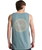 The Billabong Mens Crayon Wave Vest in Washed Blue