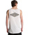 The Billabong Mens Crayon Wave Vest in White