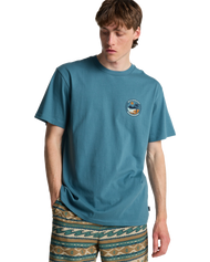The Billabong Mens Adventure Division Rockies T-Shirt in Vintage Blue