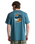The Billabong Mens Adventure Division Rockies T-Shirt in Vintage Blue