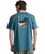 The Billabong Mens Adventure Division Rockies T-Shirt in Vintage Blue