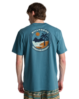 The Billabong Mens Adventure Division Rockies T-Shirt in Vintage Blue