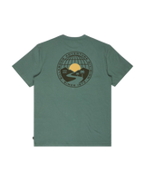 The Billabong Mens Adventure Division Rockies T-Shirt in Sea Green