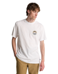 The Billabong Mens Adventure Division Rockies T-Shirt in White