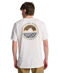 The Billabong Mens Adventure Division Rockies T-Shirt in White