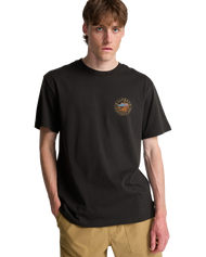 The Billabong Mens Adventure Division Rockies T-Shirt in Washed Black
