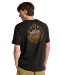 The Billabong Mens Adventure Division Rockies T-Shirt in Washed Black