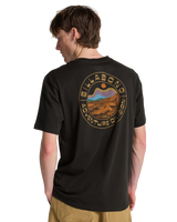 The Billabong Mens Adventure Division Rockies T-Shirt in Washed Black