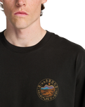 The Billabong Mens Adventure Division Rockies T-Shirt in Washed Black