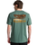 The Billabong Mens Adventure Division Range T‑Shirt in Sea Green