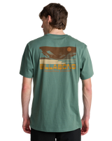 The Billabong Mens Adventure Division Range T‑Shirt in Sea Green