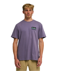 The Billabong Mens Adventure Division Range T-Shirt in Lavender