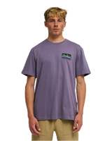 The Billabong Mens Adventure Division Range T-Shirt in Lavender