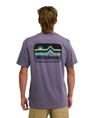 The Billabong Mens Adventure Division Range T-Shirt in Lavender