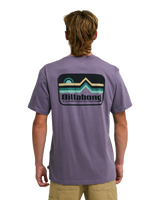The Billabong Mens Adventure Division Range T-Shirt in Lavender