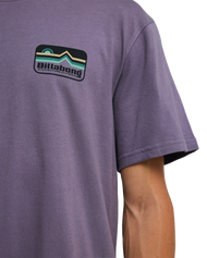 The Billabong Mens Adventure Division Range T-Shirt in Lavender