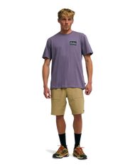 The Billabong Mens Adventure Division Range T-Shirt in Lavender