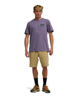 The Billabong Mens Adventure Division Range T-Shirt in Lavender