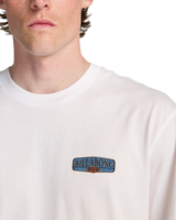 The Billabong Mens Runner Up T-Shirt in White