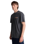 Food Court T-Shirt in Ombre Blue
