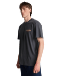 Food Court T-Shirt in Ombre Blue