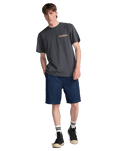 Food Court T-Shirt in Ombre Blue